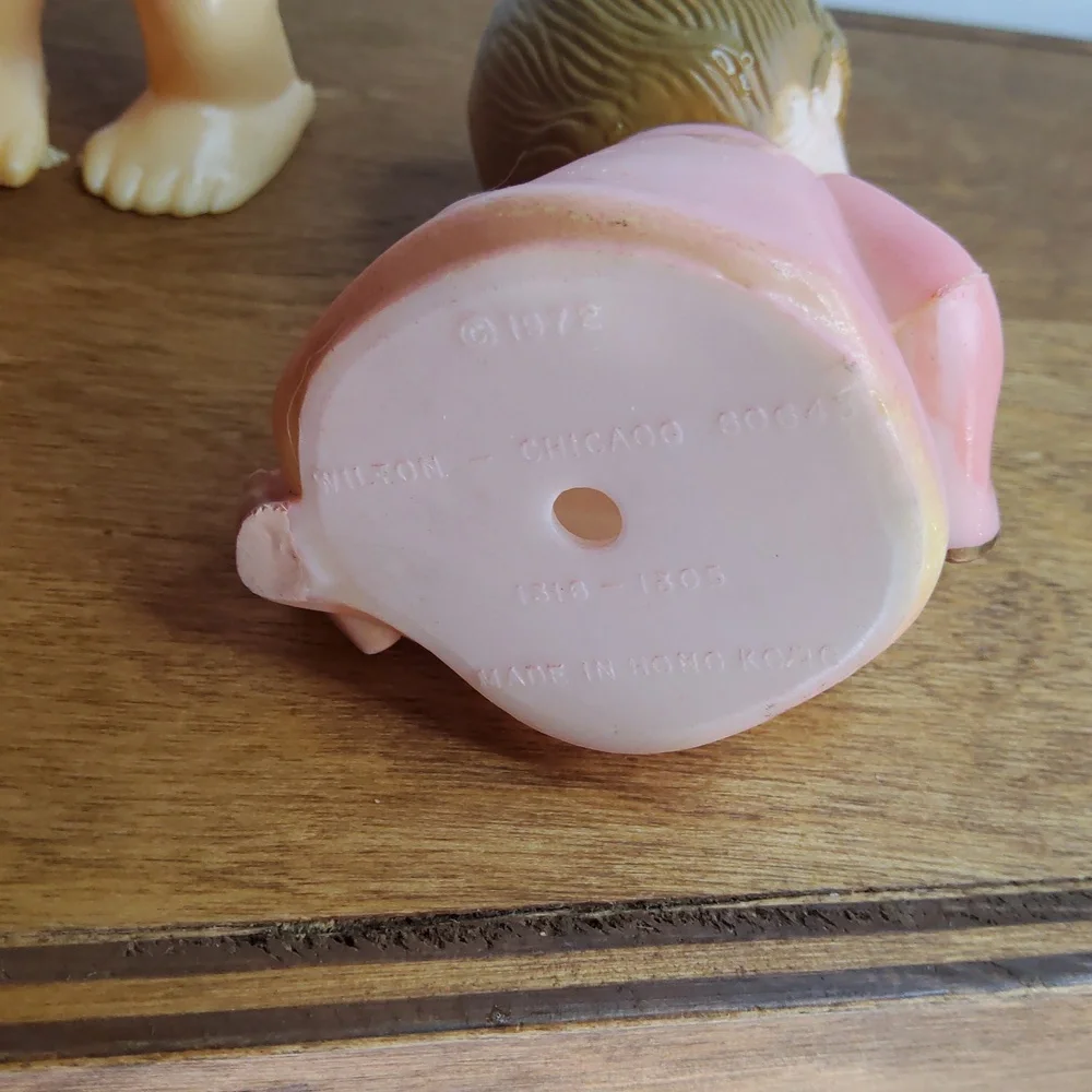 Vintage Wilton Boy and Girl cake toppers.